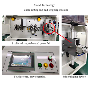 Machine de découpe et de dénudage de câble automatique, outil <span class=keywords><strong>pour</strong></span> la fabrication de fils d'éclairage - Product Image 6