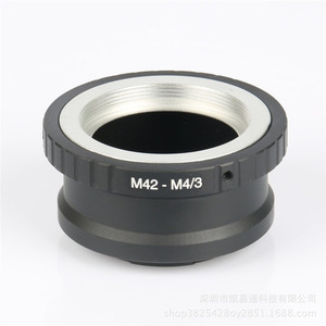 Adaptador de lente M42 a M4 3 para Olympus Panasonic, anillo de montaje de aleación de aluminio con enfoque manual - Product Image 1