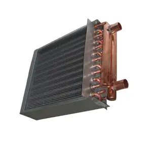 Standard Water To Air Heat Exchangers Aluminum R134A Evaporator Coil