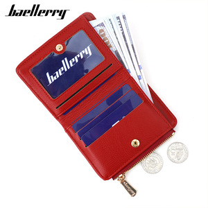Cartera al por Mayor, Monedero Pequeño con Logotipo Personalizado, Diseño <span class=keywords><strong>de</strong></span> Diamantes, Billetera para Damas con 5 Ranuras para Tarjetas y Ventana para Identificación, Bolsillo para Monedas - Product Image 5