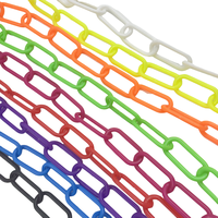 Chaîne colorée de contrôle des foules de barrière de chaîne en plastique de sécurité routière pour le but d'avertissement