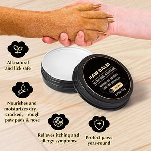Custom Logo Natural Revitalizing Dog Paw and Nose Balm Moisturizer &amp; <strong>Soother</strong> for Dry Cracked Paws Noses <strong>Snout</strong> <strong>Soother</strong> for Dogs - Product Image 2