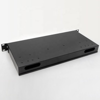 Panel Patch Fiber Optik 19 Inch OTB Rackmount 24 Core FMS LIU FOPP ODF 1U 24 Port SC FC LC ST Rak Optik
