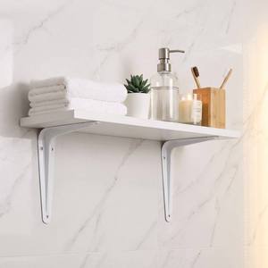 Staffa angolare triangolare regolabile in alluminio a forma di L per supporto a parete, pannelli divisori e fogli di impiallacciatura in legno - Product Image 3