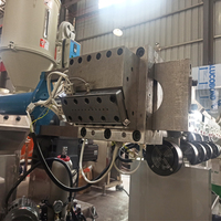 Machine extrudeuse granulatrice automatique à vis simple avec pompe pour le traitement du PVC, production de 100 kg/h
