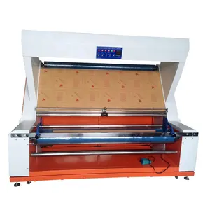 Fabric Measure Machine Automatic Fabric Edge Rolling And Length Measuring Machine