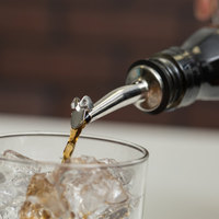 Verseurs de bouteilles bec verseur d'alcool en acier inoxydable bouchons en plastique verseur d'huile idéal pour les cocktails, les fêtes, les coups et les bars, bouchon