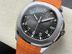 Montre mécanique étanche de qualité supérieure 40 mm DDF Factory Mouvement ETA 330 Épaisseur 8,3 mm Montre PP Bracelet en caoutchouc orange - Product Image 2