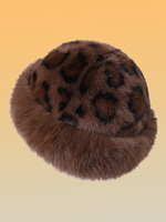 Gorro Ushanka de Invierno para Mujer, Tendencia 2026, con Estampado de Leopardo, Piel Sintética, Grueso, Cálido y Afelpado