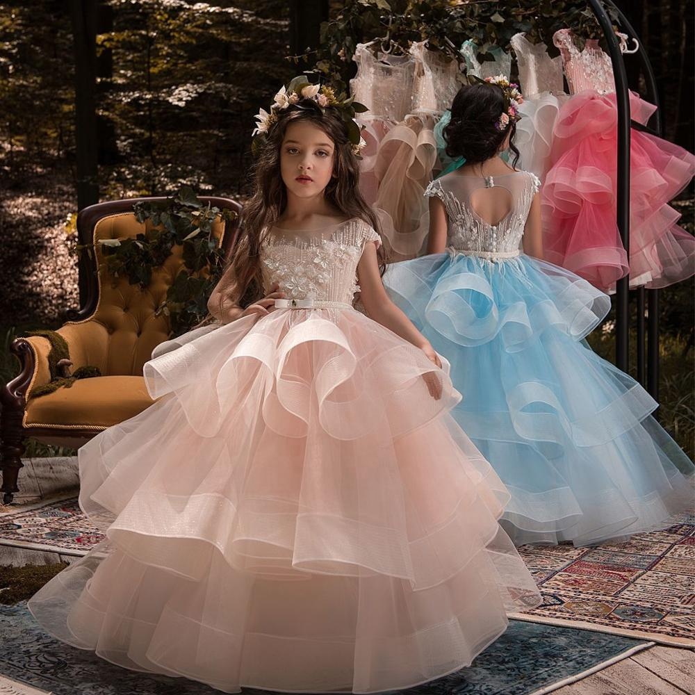 Fashion Ball Dresses For Children Ball Gowns Party Wear Gown For