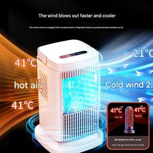 Petit refroidisseur d'air de bureau avec ventilateur de refroidissement par brouillard réfrigération à semi-conducteurs domestique pour sortie de ventilateur de Table AC à la maison - Product Image 2