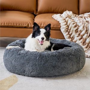 Wholesale Manufacturer Soft Luxury Plush Solid Fashion Pink Grey White Rectangle Pet Cushion Carton Cat <b>Dog</b> <b>Bed</b> - Product Image 4