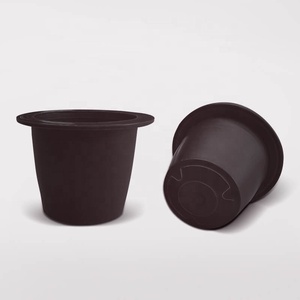 Cápsulas vacías biodegradables orgánicas para <span class=keywords><strong>nespresso</strong></span>, cápsulas <span class=keywords><strong>de</strong></span> plástico PP PLA, precio - Product Image 4