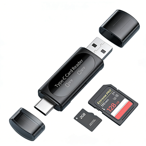 Lecteur de <span class=keywords><strong>carte</strong></span> mémoire <span class=keywords><strong>SD</strong></span> TF tout-en-un haute vitesse, lecteur de <span class=keywords><strong>carte</strong></span> multifonction USB, adaptateur OTG pour ordinateur, téléphone, accessoires pour téléphone - Product Image 1