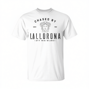 Camiseta mexicana para hombre y mujer con estampado de Chased By La Llorona Since 1980 - Product Image 2