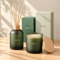 AIKUN OEM Produit d'aromathérapie avec personnalisation du logo, ensemble de diffuseurs à bâtonnets pour hôtels de luxe
