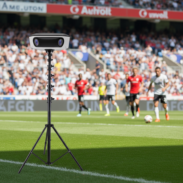 4k Action Camera Ai Soccer Camera for Volleyball Basketball Football Motion Tracking & Game Recording