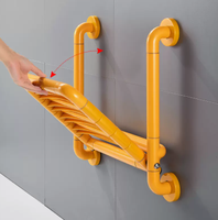 Chaise de bain murale moderne YJL-8956 large siège de douche de salle de bain avec accoudoir pour personnes âgées et handicapées