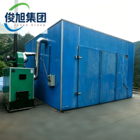 Machine de séchage de bandes de bambou pour la fabrication de tissages en bambou |   Circulation d'air chaud |   5-30 CBM |   Résistance flexible sans fissures, maintien optimal