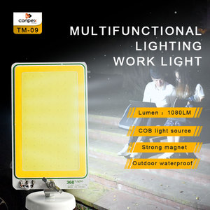 TM-09 COB 360 ánh sáng 12V DC COB Led 5m dây + chuyển đổi cắm trại đèn kết nối xe pin nam châm Sucker LED Cắm trại thiết bị đèn - Product Image 2