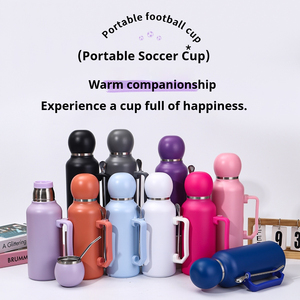 Mug isotherme <span class=keywords><strong>personnalisable</strong></span> en acier inoxydable 304, Mug de football portable de haute qualité, Mug Ma Dai portable avec poignée pour l'extérieur - Product Image 2