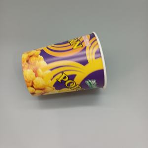 Boîte alimentaire en papier kraft de qualité alimentaire avec couvercle, personnalisable, bol en papier jetable - Product Image 3