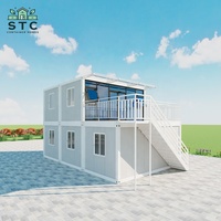 Maison préfabriquée en conteneur d'acier de 20 pieds, taille personnalisée en usine, luxe professionnel, kit plat, cuisine, salon, bureau à domicile, respirante
