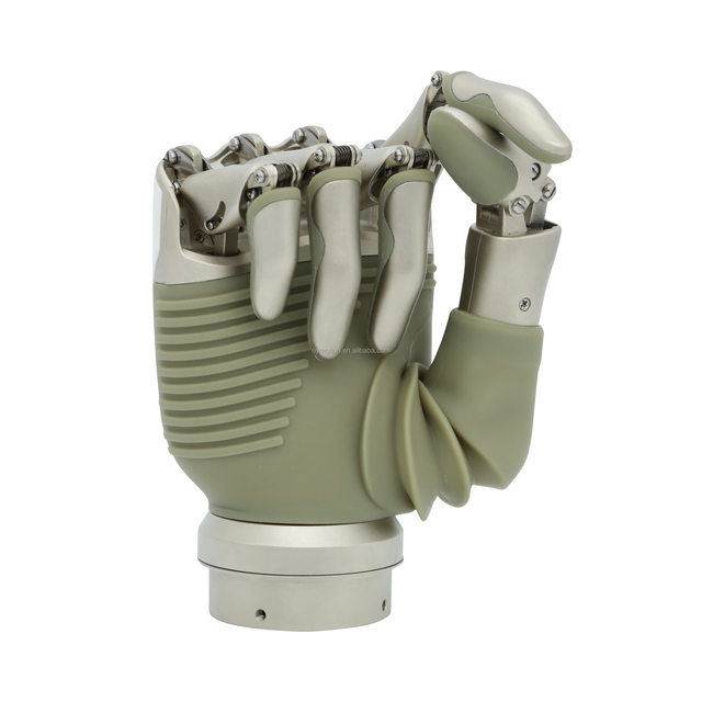 OYMOTION OHand 2-Channel Lifelike Metal Prosthetic Hand Bionic Robot Hand for Forearm Standard Prosthetic Fitting Excluded