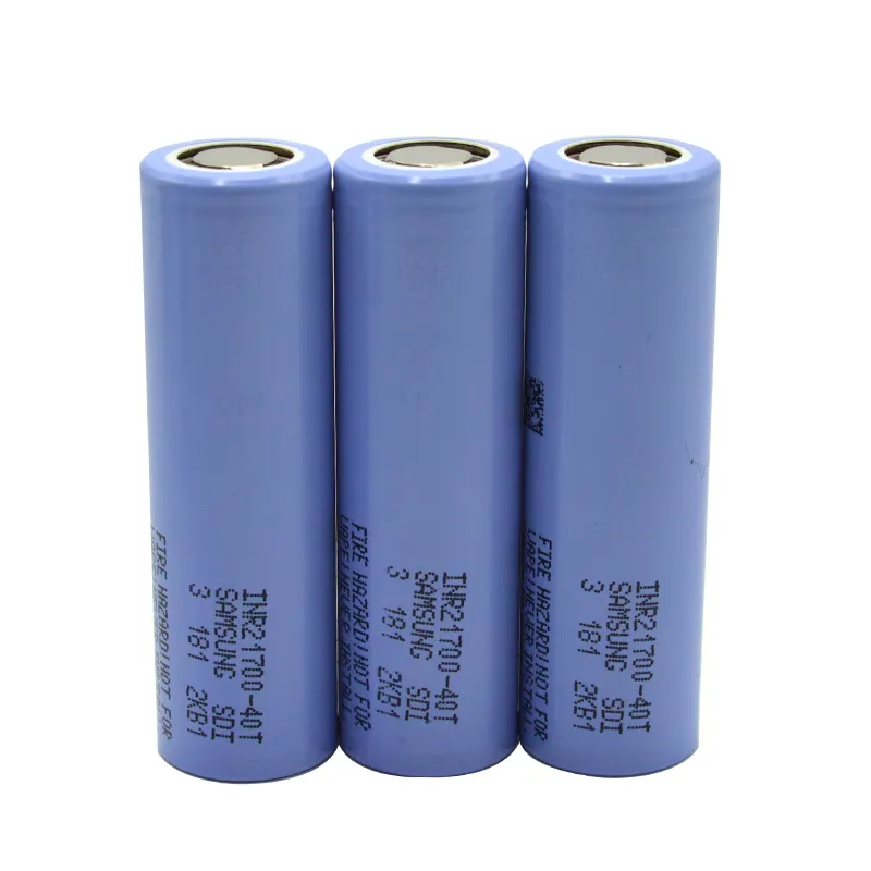 Wholesale Original Import 21700 4000mAh lithium-batterie INR21700 40T 35A 3.7V Rechargeable lithium-Battery für Electric fahrzeug