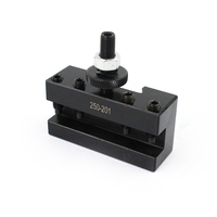 Porte-outil à changement rapide type 250-201 en acier trempé, porte-outil à changement rapide pour tour, oxyde noir, porte-outil pour machine-outil CNC en stock