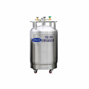 Contenedor de Nitrógeno Líquido <span class=keywords><strong>JX</strong></span> de Alta Calidad YDZ-200L, Autopresurizado, de Acero Inoxidable 304 con Recubrimiento Epóxico, para Suministro de Larga Duración - Product Image 1