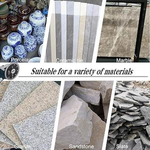 Pisau gergaji keramik berlian ultra-tipis, pisau gergaji berlian Gerinda sudut untuk memotong ubin, granit, marmer dan keramik - Product Image 6
