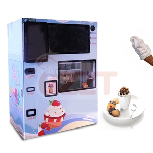ตู้จำหน่ายไอศกรีมอัตโนมัติแบบใหม่  ตู้ขายไอศกรีมอัจฉริยะแบบอัตโนมัติเต็มรูปแบบสำหรับการขาย - Product Image 5