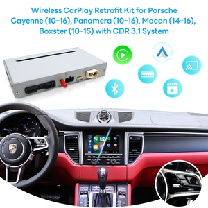 Interface vidéo multimédia intelligente sans fil CarPlay et Android Auto pour Porsche CDR31 écran <span class=keywords><strong>7</strong></span> pouces Cayenne Panamera Macan Boxster - Product Image 2