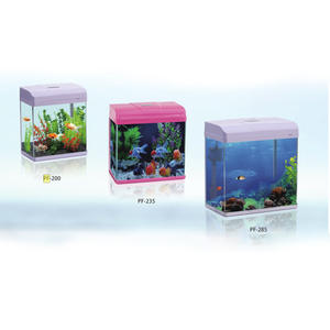 Freesea Mini Desktop Office <span class=keywords><strong>Aquarium</strong></span> Led Lamp Onderwater Gradiënt Droom <span class=keywords><strong>Aquarium</strong></span> Gemaakt Van Glas - Product Image 2