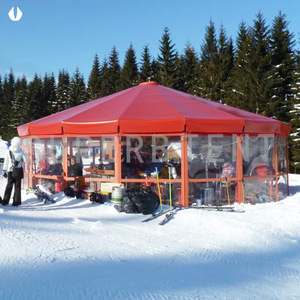 Carpa Modular de Construcción Extensible con Estructura de Acero, Doble Capa de Tela de PVC, Impermeable para las Cuatro Estaciones, Ideal para Bodas y Fiestas - Product Image 3