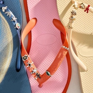 Nuevo Adorno Metálico Vintage <span class=keywords><strong>para</strong></span> Zuecos y Chanclas, con Diseño de Corazón y Flor, de Latón, Elegante y de Moda, <span class=keywords><strong>para</strong></span> Comercio Transfronterizo - Product Image 2