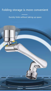 HOMEDEC <span class=keywords><strong>Robinet</strong></span> Aérateur Pivotant à 1080 Degrés Économiseur <span class=keywords><strong>d</strong></span>'<span class=keywords><strong>Eau</strong></span> - <span class=keywords><strong>Robinet</strong></span> Moderne Économiseur <span class=keywords><strong>d</strong></span>'<span class=keywords><strong>Eau</strong></span> pour Salle de Bain - Product Image 4