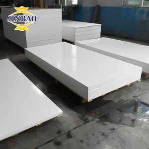 Filipinler JINBAO pvc dolap pvc banyo makyaj dolabı 12mm yüksek yoğunluklu beyaz mutfak dolapları PVC köpük panel