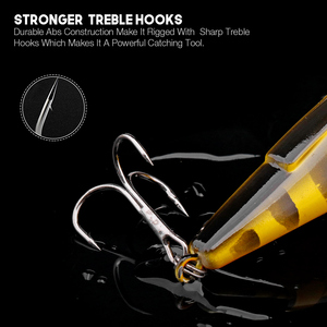 Eau salée Long de Coulée naufrage minnow leurre de <span class=keywords><strong>pêche</strong></span> jigging lure ice bent minnow leurre - Product Image 5