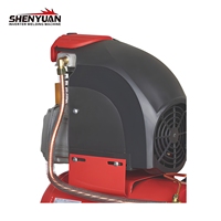 Kompresor Udara Portabel SHENYUAN 2.5HP 1.8KW Berpendingin Udara, Berpelumas, Penggerak Langsung, Kapasitas 185L/menit, Bertenaga AC