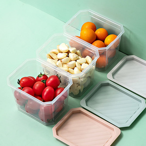 <b>Storage</b> Container Airtight Rectangle Clip On Lid Food <b>Storage</b> <b>Kitchen</b> Organizing Multi Purpose With Lid - Product Image 4