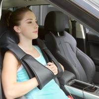 Shiatsu Rücken- und Nackenmassagegerät mit Wärmefunktion 8 Massagebälle Vibrierend Knetend für Nacken Schulter Bein Verwendung zu Hause & im Auto