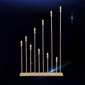 Artículos para Bodas, Lámpara de Pie de 10 Cabezas, Columna para Pasillo de Boda, Decoración con Luces LED para Escenario de Boda - Product Image 1