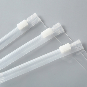 High Capacity Transparent Pencil Case Simple Stationery Case Waterproof and Moisture-proof with Zipper for School Office - Product Image 2