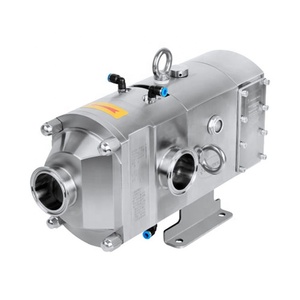 ปั๊มสกรูคู่ เกรดอาหาร สำหรับผสมแก๊ส-ของเหลว-ของแข็ง ปั๊มคู่ OEM 110m/h 20bar สแตนเลส - Product Image 3