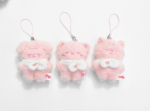 Porte-clés miniature Stray Kids (SKZ) - <span class=keywords><strong>Bang</strong></span> Chan, Lee <span class=keywords><strong>Yong</strong></span>-bok (Felix) - 5 cm - Série Sakura - Figurine miniature - Product Image 6