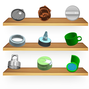 زجاجة مياه مخصصة ABS/PP/PA66 قالب حقن عالي الدقة من المصنع الذي يقدم خدمات القولبة - Product Image 4