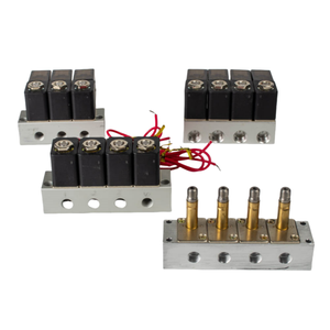 2v025-06 1/<span class=keywords><strong>8</strong></span> inch 2 cách khí nén solenoid Van đa dạng điều khiển không khí van nhóm cho không khí nước DC12V DC24V AC24V AC110V AC220V - Product Image 1