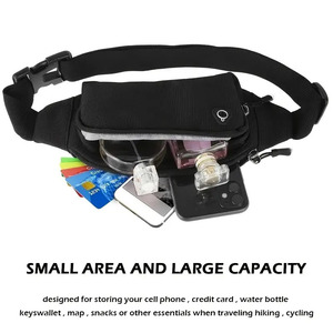 Wholesale Two Way Zipper Polyester Fanny Pack Water Repellent <b>Adjustable</b> <b>Strap</b> Women Belt Bag Casual Crossbody Waist Packs - Product Image 3